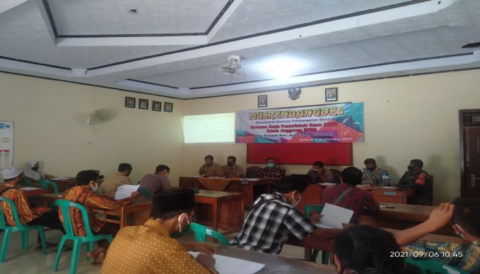 Desa Kalipoh Melaksanakan Musrenbangdes RKP Tahun Anggaran 2022 02