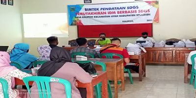 SK Pokja IDM Berbasis SDGS Desa Kalipoh Tahun 2021