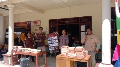 PPS Desa Kalipoh Melaksanakan Sosialisasi Pendidikan Bagi Pemilih Dalam Tahapan Pemilu 2024