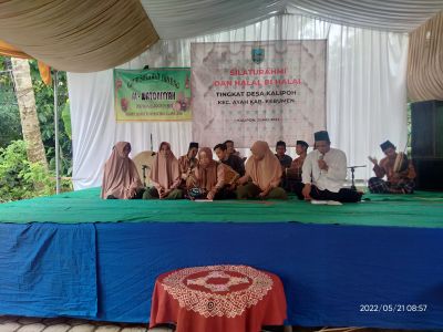 Halal Bi Halal dan Silaturahmi Warga Desa Kalipoh Tahun 2022
