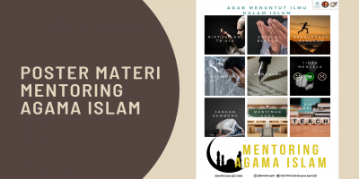Poster Materi Mentoring Agama Islam